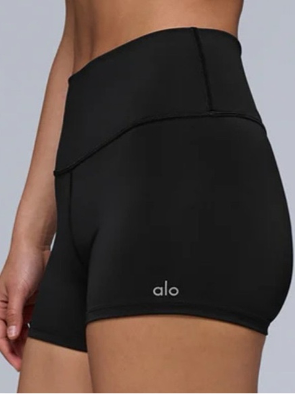 Alo Yoga 3" High-Waist Airlift Short - Black Small